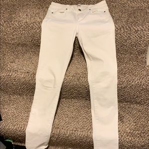 Paige skyline skinny white jean